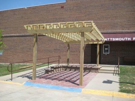 the patio is finished!